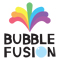 A Logo design for Maria from Bubble Fusion, a lady who makes a lot of awesome, colourful things from funky fabrics and fimo. The rainbow palette was a no brainer, combined with bold hand-rendered type to reflect the hand-made Bubble Fusion style.