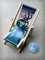 A miniaturised version of the deckchair design, made to fit in my portfolio.